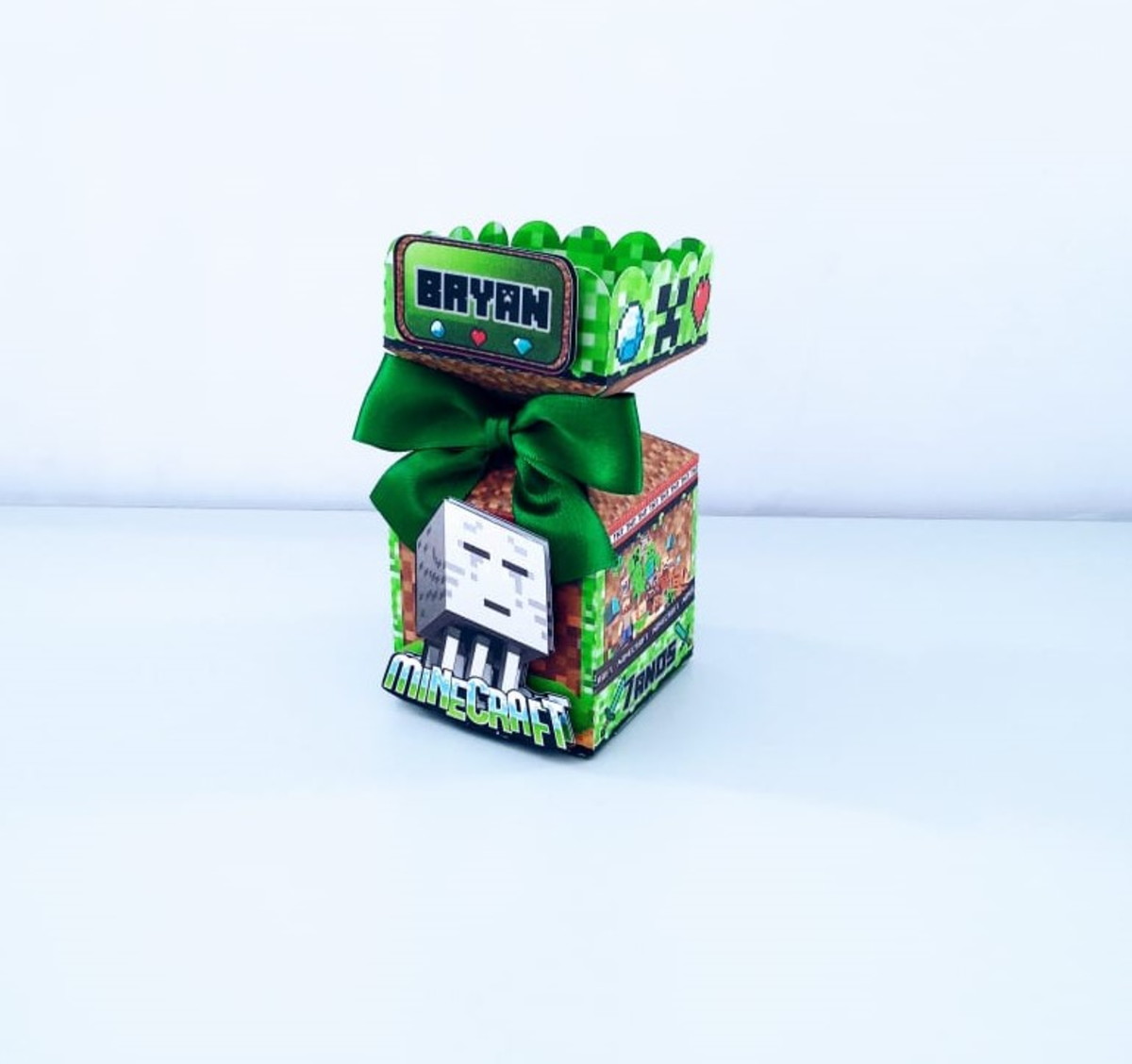 Arquivo Silhouette - Kit Festa Minecraft - Imagem 4