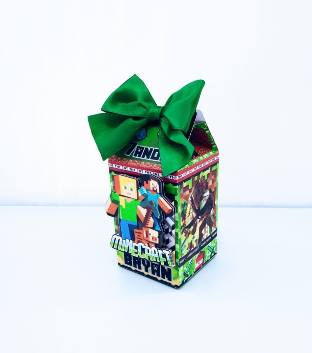Arquivo Silhouette - Kit Festa Minecraft - Imagem 2