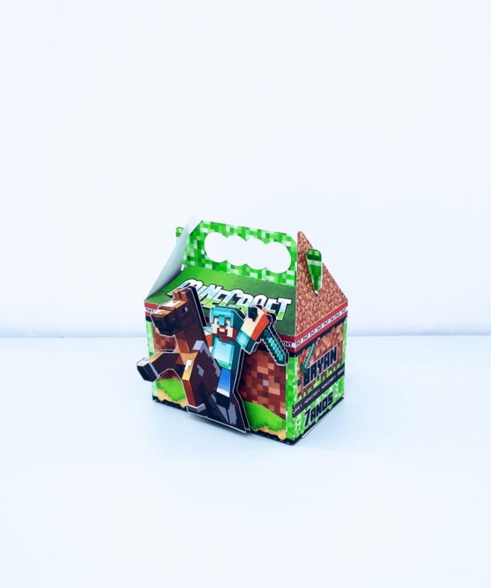 Arquivo Silhouette - Kit Festa Minecraft - Imagem 5