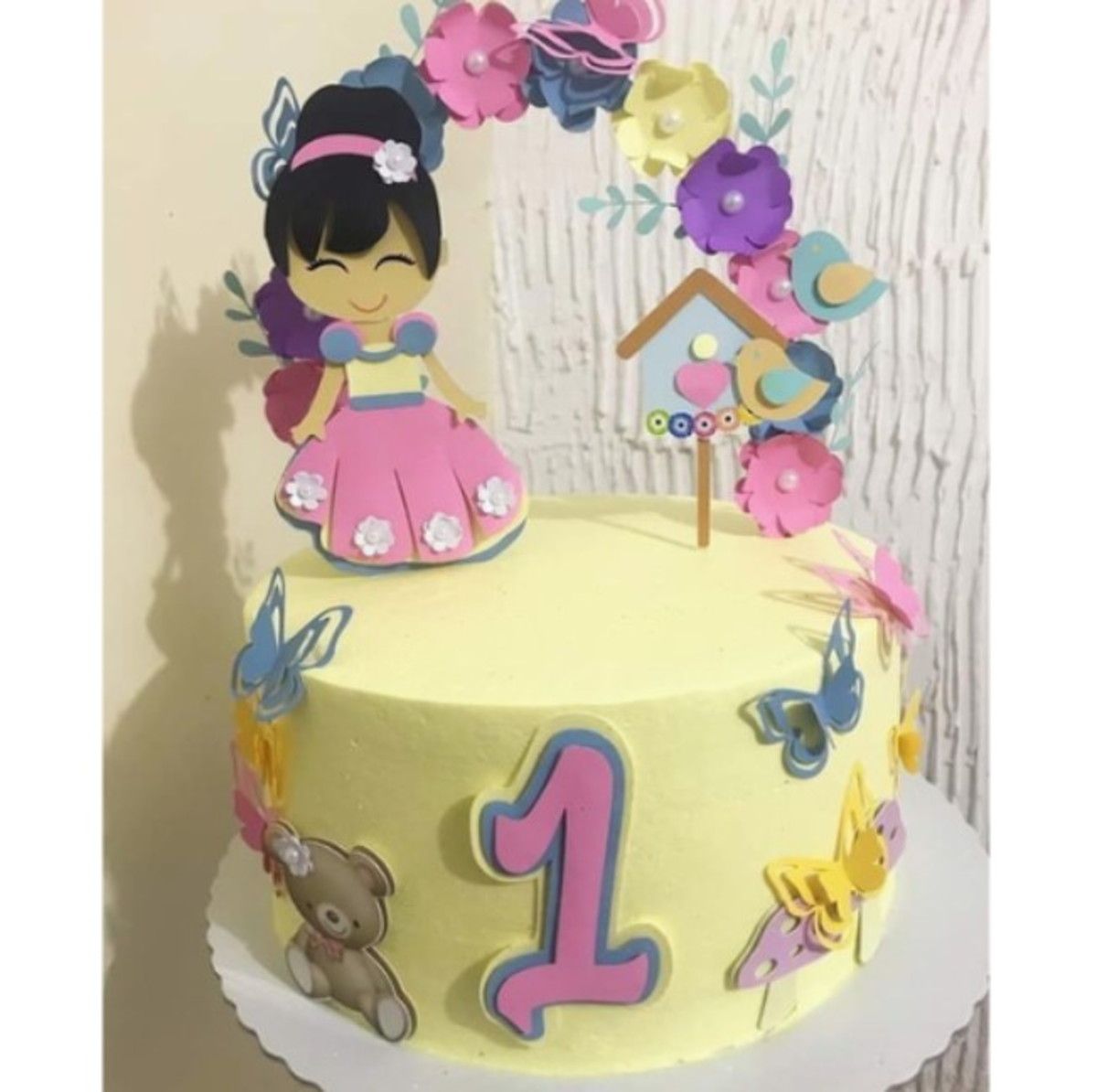 Arquivo Topo de Bolo - Menina Jardim