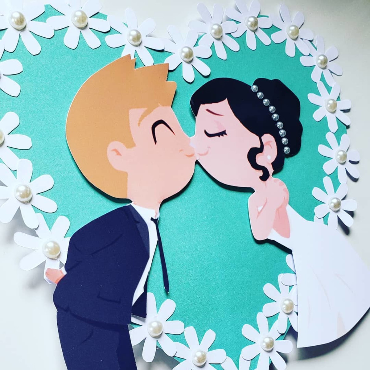 Arquivo topo de bolo noivos casamento - Imagem 4