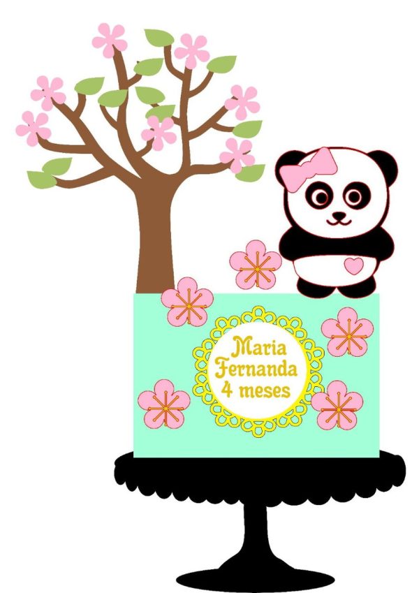 Arquivo Topo de Bolo - Panda