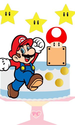 Arquivo Topo de Bolo - Super Mario