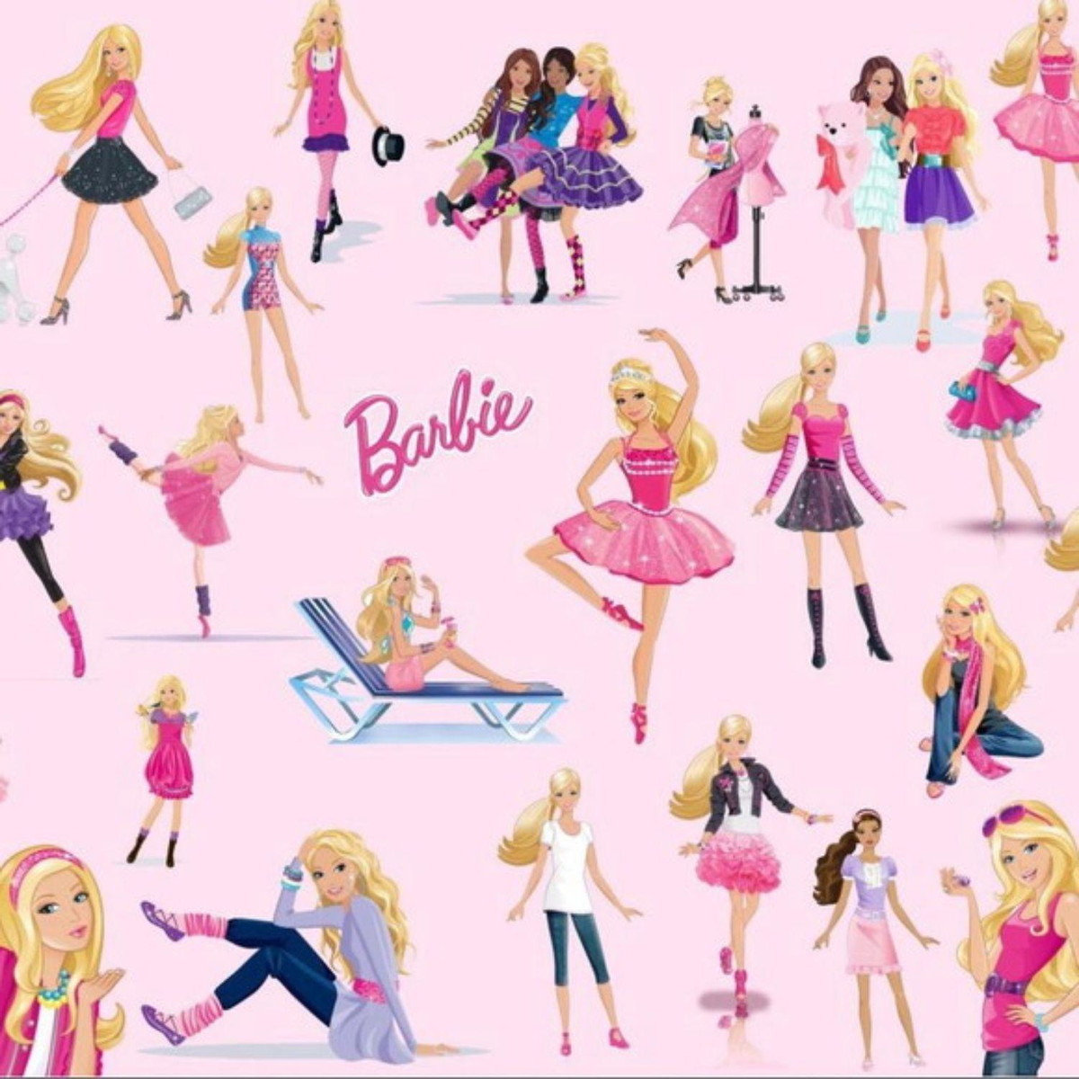 kit Digital Barbie PNG- Scrapbook