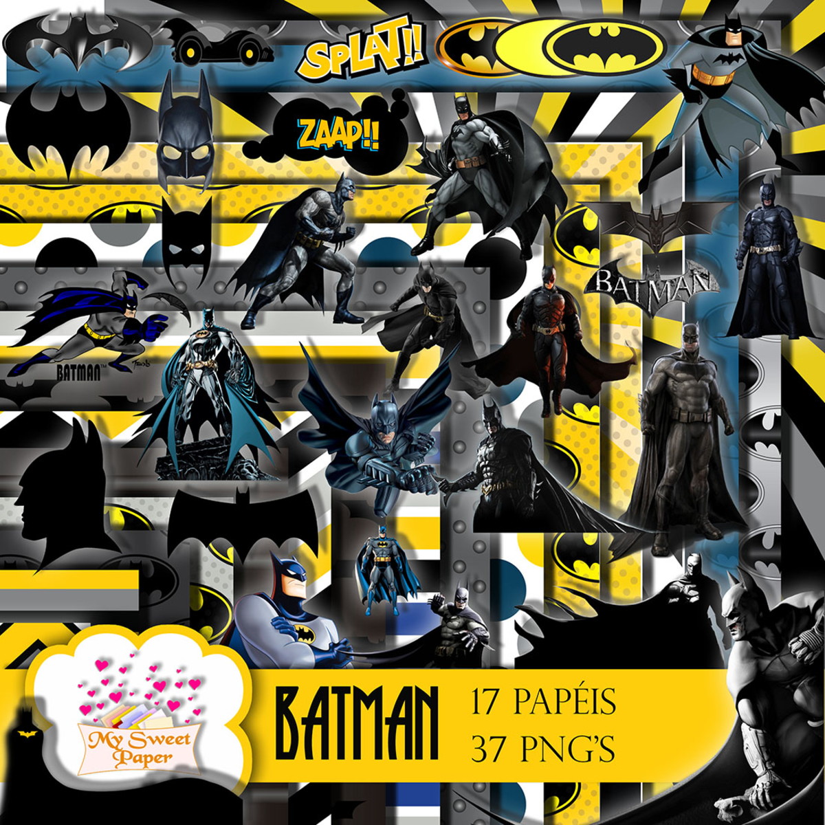 Kit digital Batman - Imagem 2