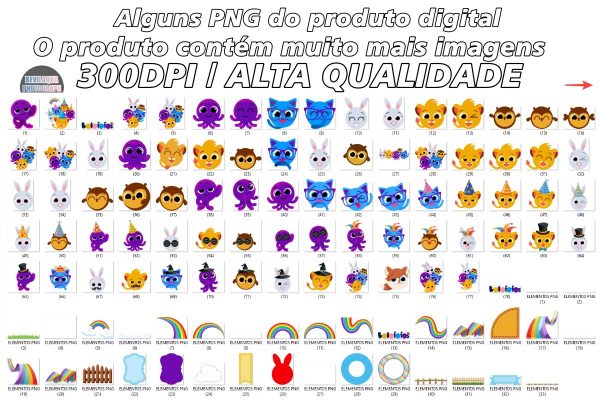 Kit Digital Bolofofos Completo - Imagem 3