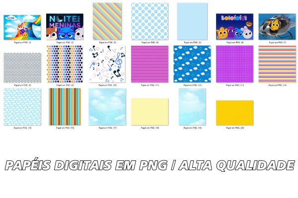 Kit Digital Bolofofos Completo - Imagem 5