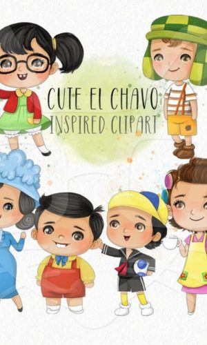 Kit Digital - Chaves Aquarela (cod. 0038)