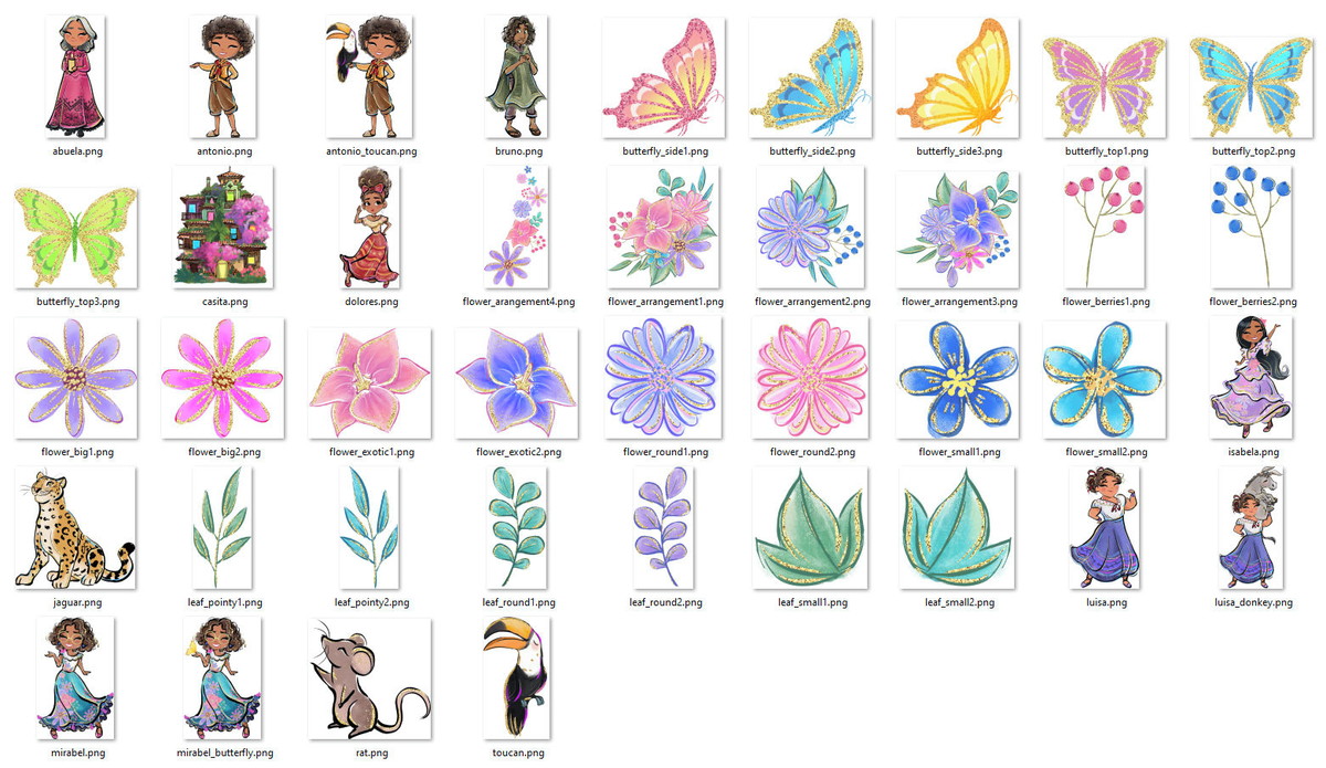 Kit Digital Encanto Aquarela Luxo 2 - Imagem 2