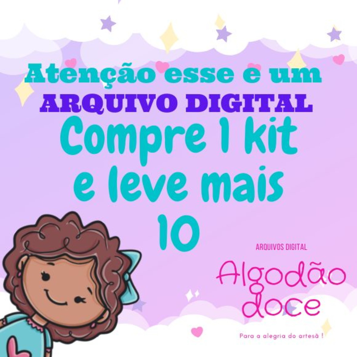 Kit Digital Gatinhos Cute #358