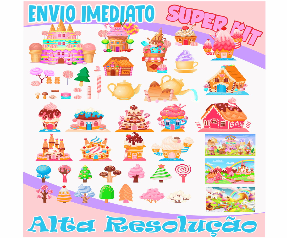 Kit Digital Mundo Doce
