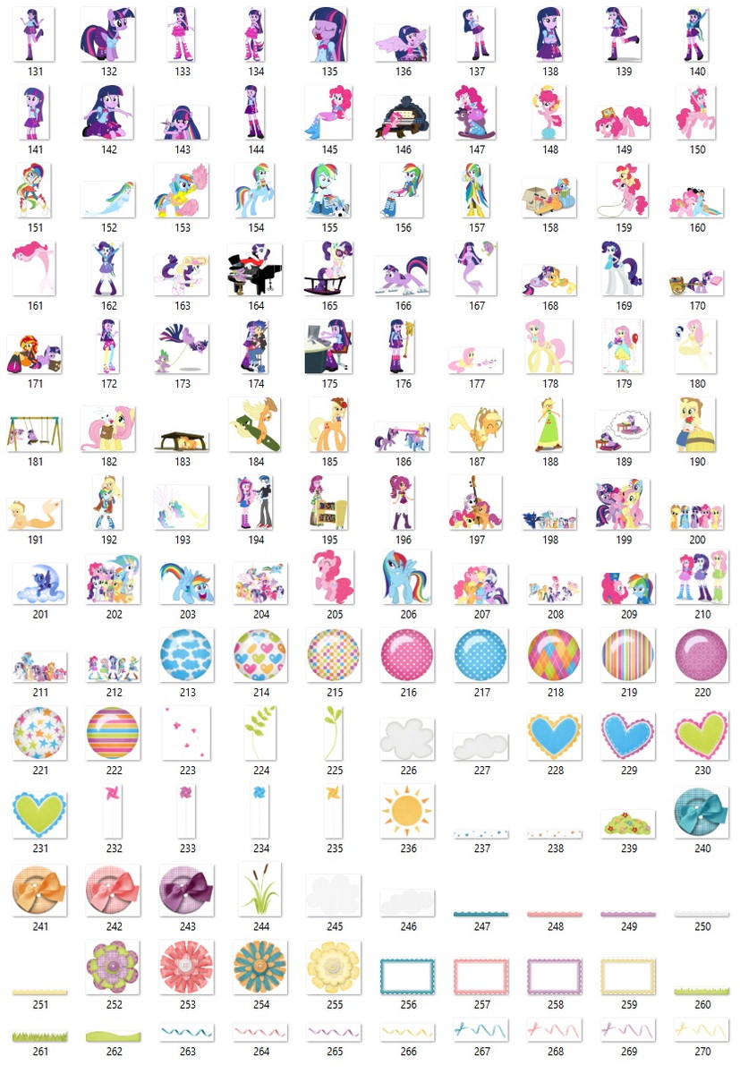 Kit Digital My Little Pony - Imagem 3