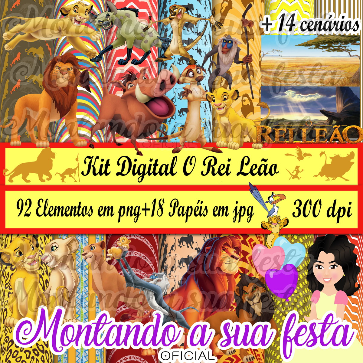 Kit Digital o Rei Leão