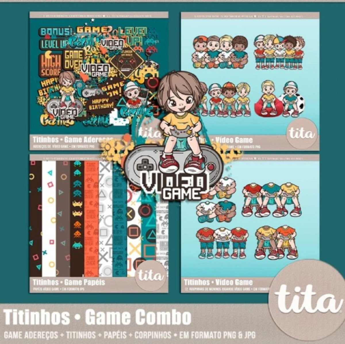 Kit Digital Video Game