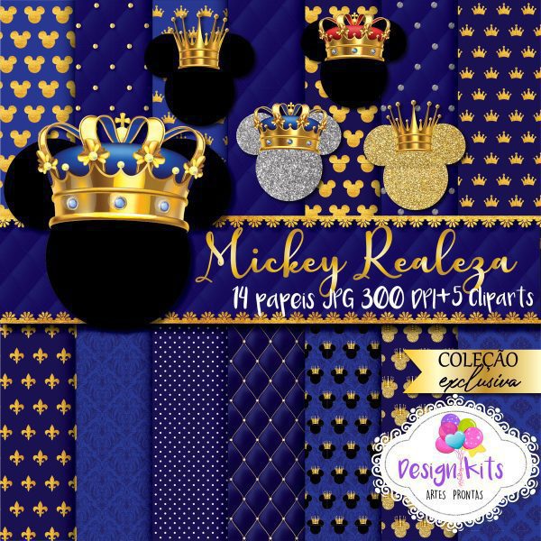 kit digital Mickey Realeza