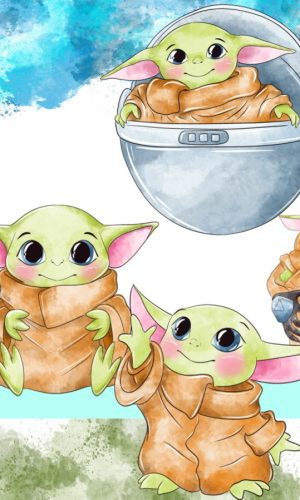 Star Wars Aquarela ,kit Digital Compre 1 Leve 3
