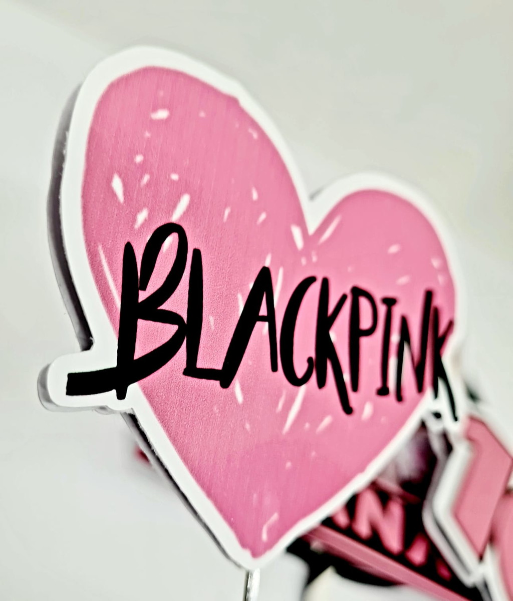 Topo de Bolo Blackpink - Imagem 5