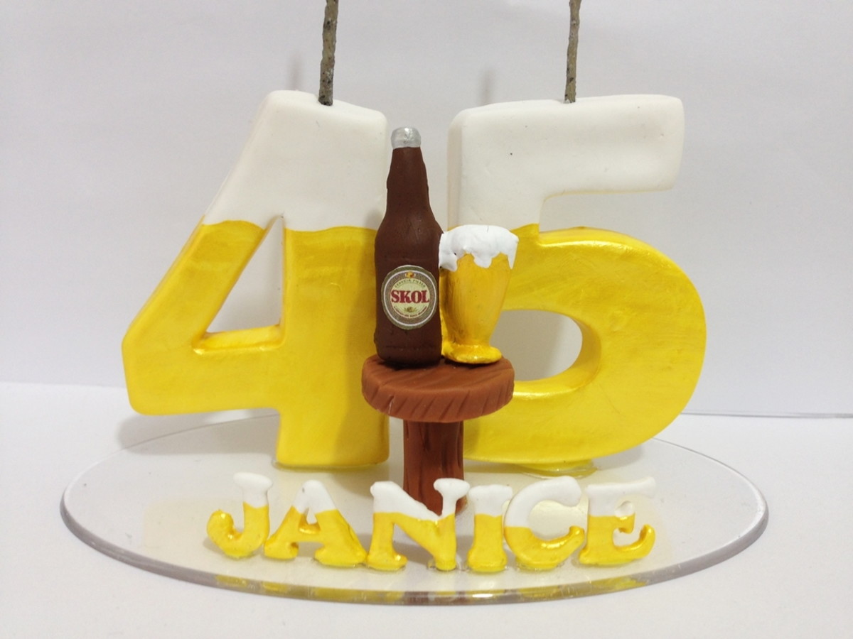 Topo de bolo Boteco - Imagem 3