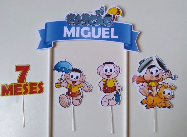 Topo de bolo cascão - Imagem 2