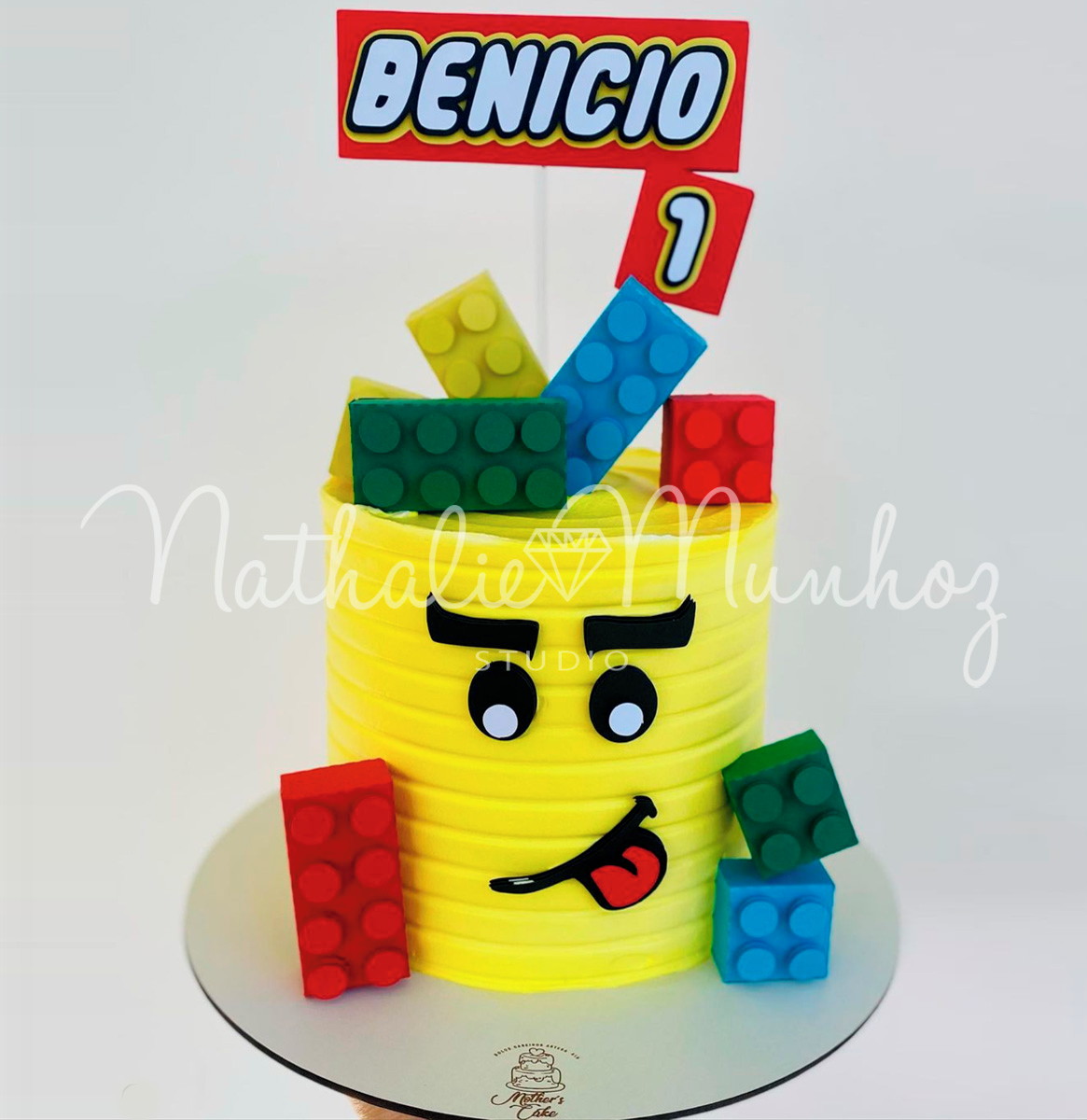 Topo de Bolo - Lego - Arquivo de Corte
