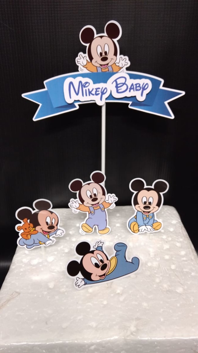Arquivo Topo de Bolo - Mickey Baby