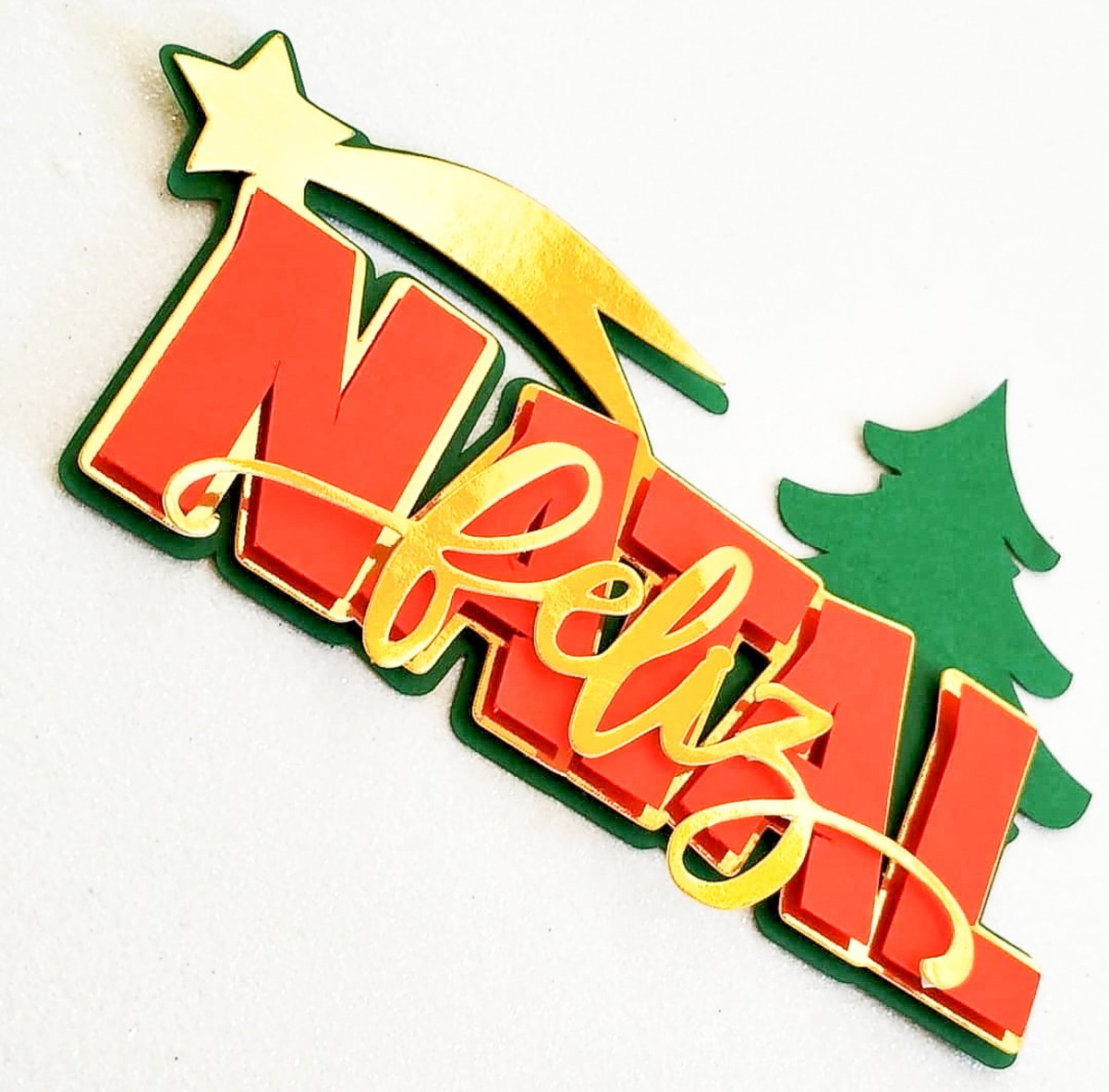 Topo de Bolo Natal