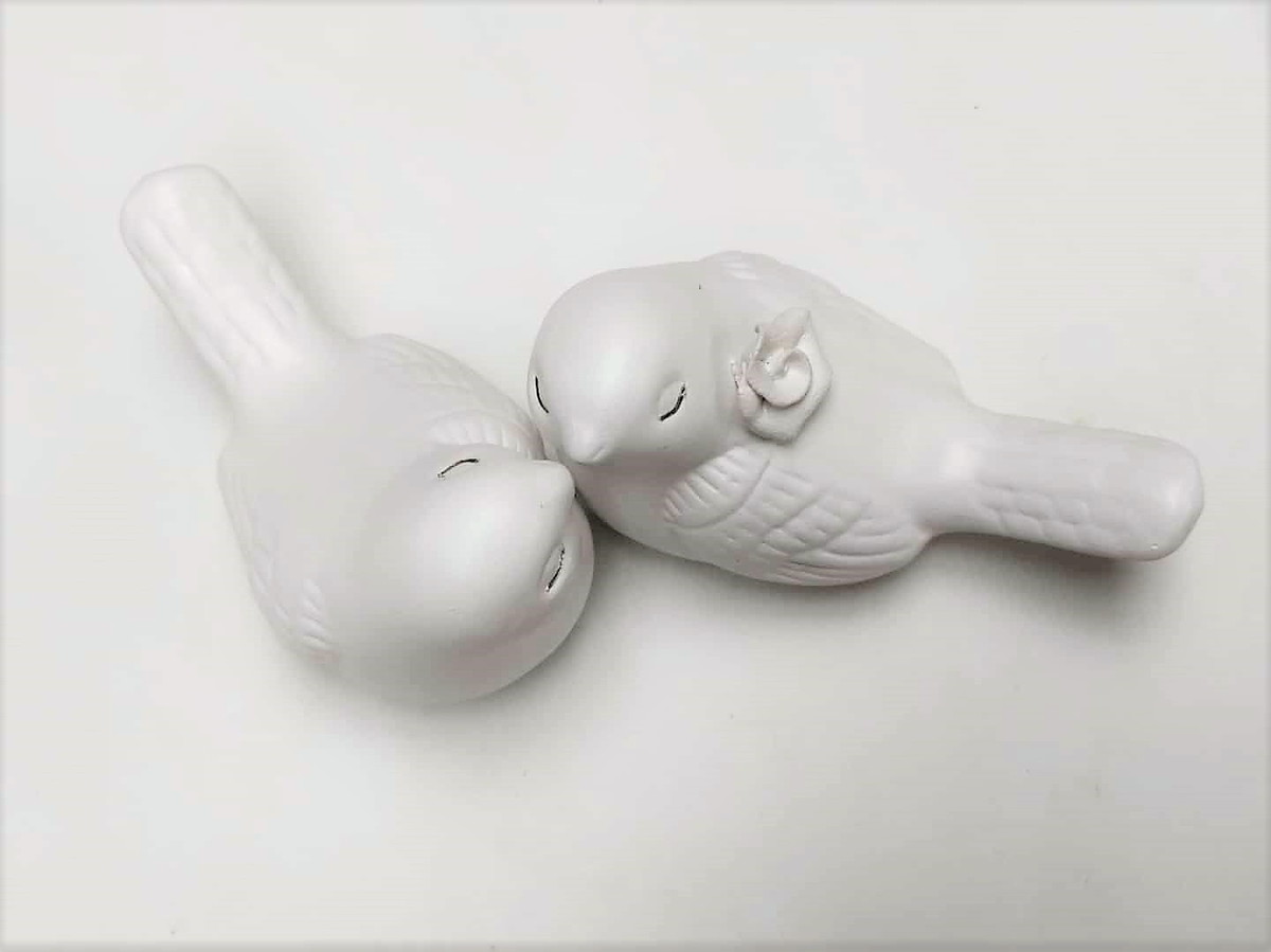 Topo de Bolo passarinhos, pombinhos para casamento - Imagem 4