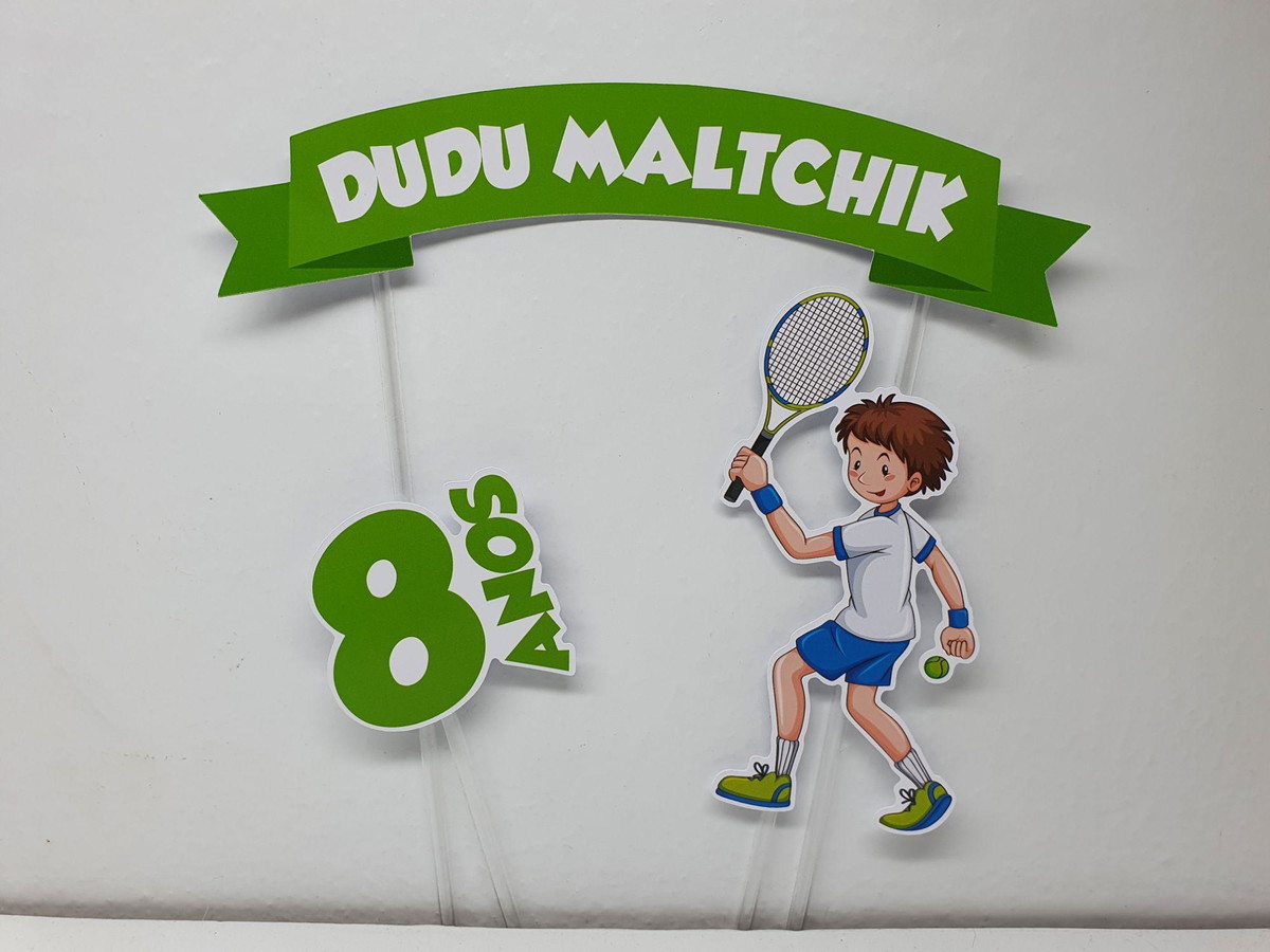 Topo de Bolo Tênis - Imagem 3