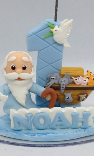 Vela Topo De Bolo A Arca De Noé