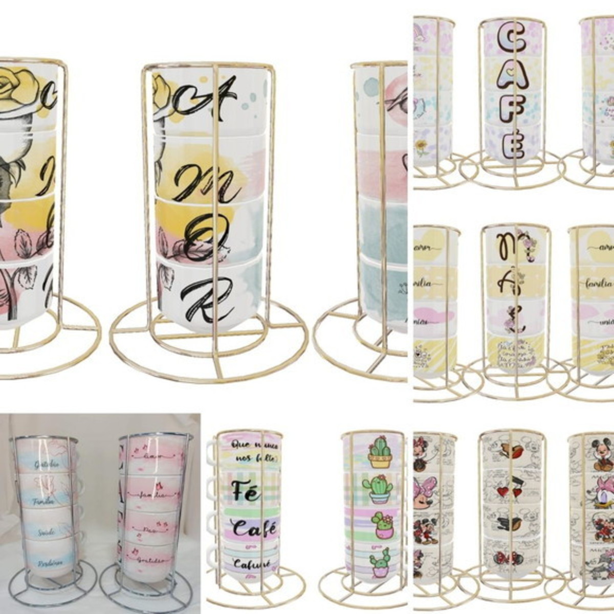 Xícaras Torre - Combo - Kit Digital para Sublimação - Imagem 2