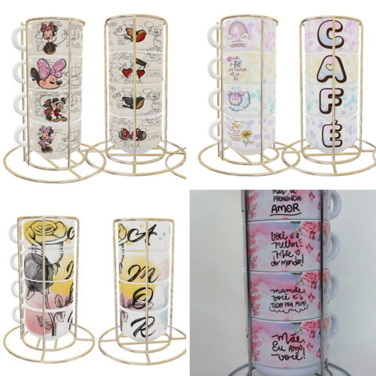 Xícaras Torre - Combo - Kit Digital para Sublimação - Imagem 5