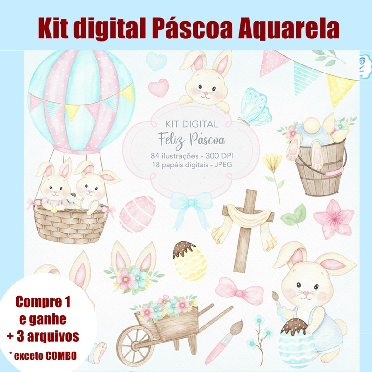 637 -KIT DIGITAL PÁSCOA 2022