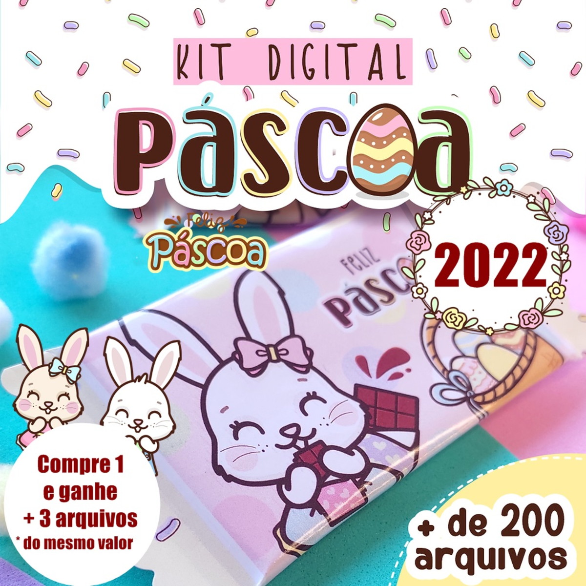 638 - KIT DIGITAL PÁSCOA 2022