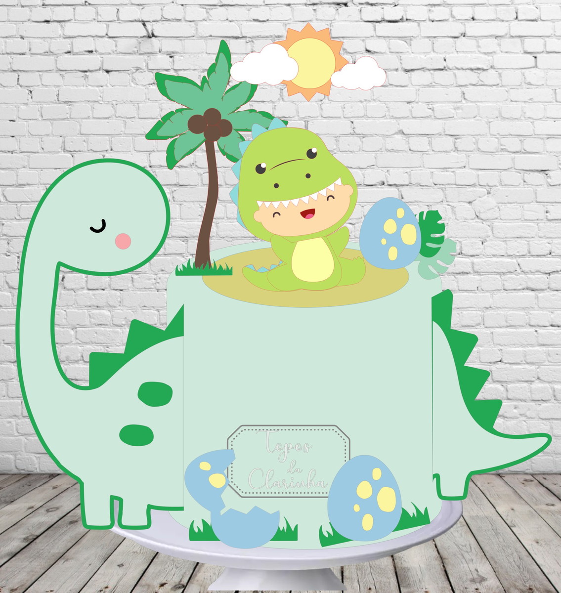 Arquivo de Corte Dino baby-camada