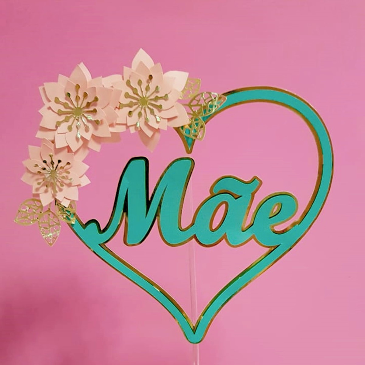 Arquivo 4 Topos de Bolo Dia das Mães Stúdio/pdf #3247 - Imagem 3