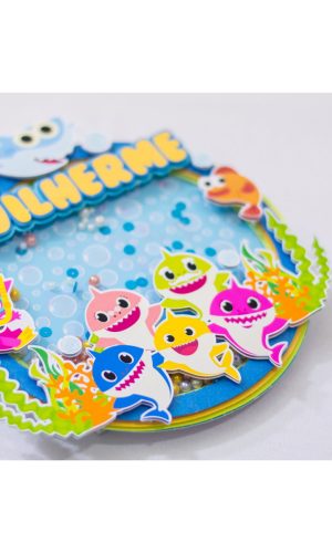 ARQUIVO CORTE TOPO BOLO Baby Shark