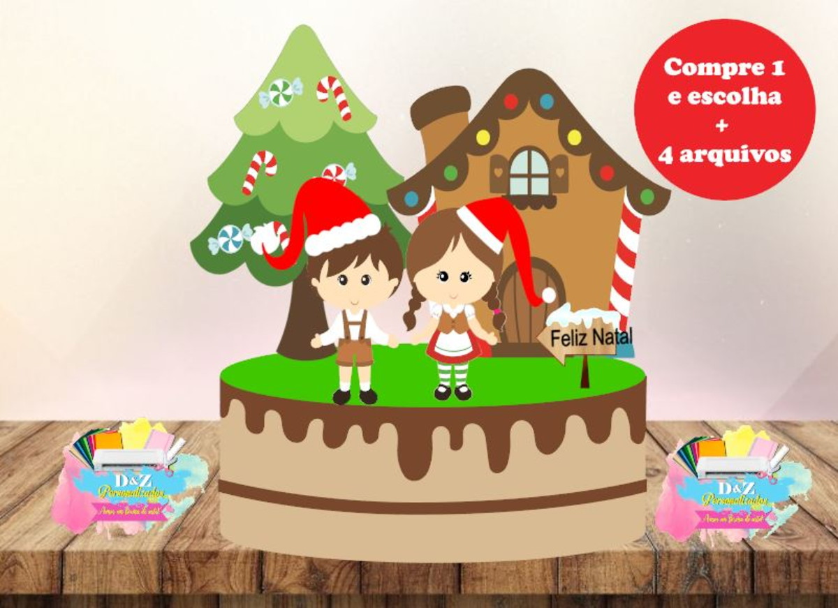 Arquivo Corte - Topo Natal Menino e Menina-cod.725
