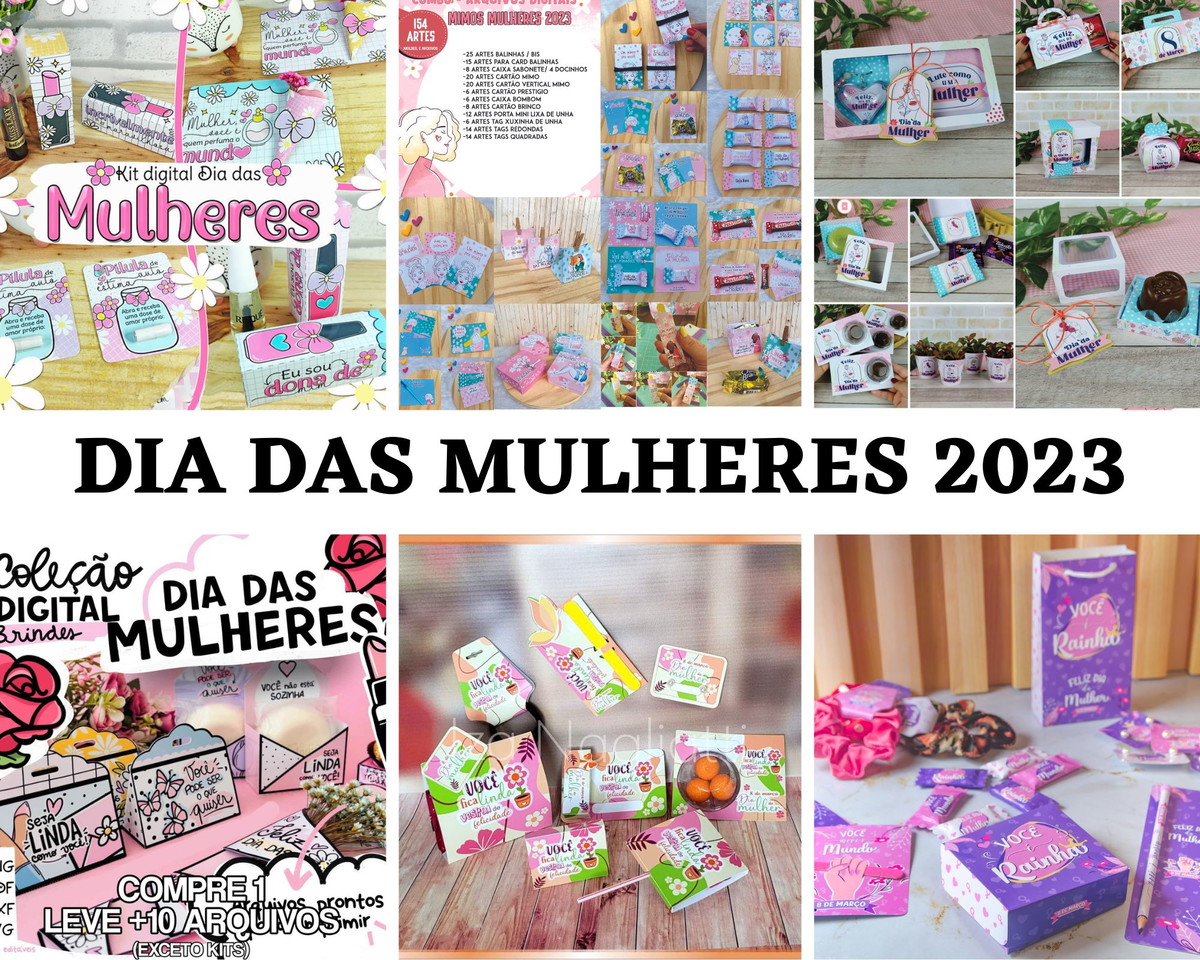 Arquivo de Corte Dia da Mulher 2023- Combo