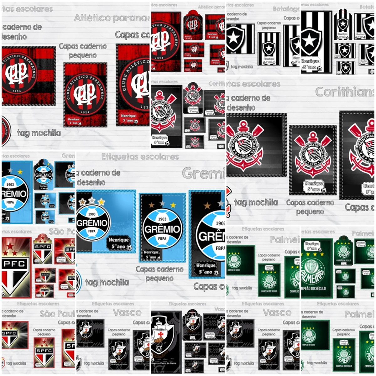 ARQUIVO DE CORTE ETIQUETAS CAPAS ADESIVO TIMES FUTEBOL.
