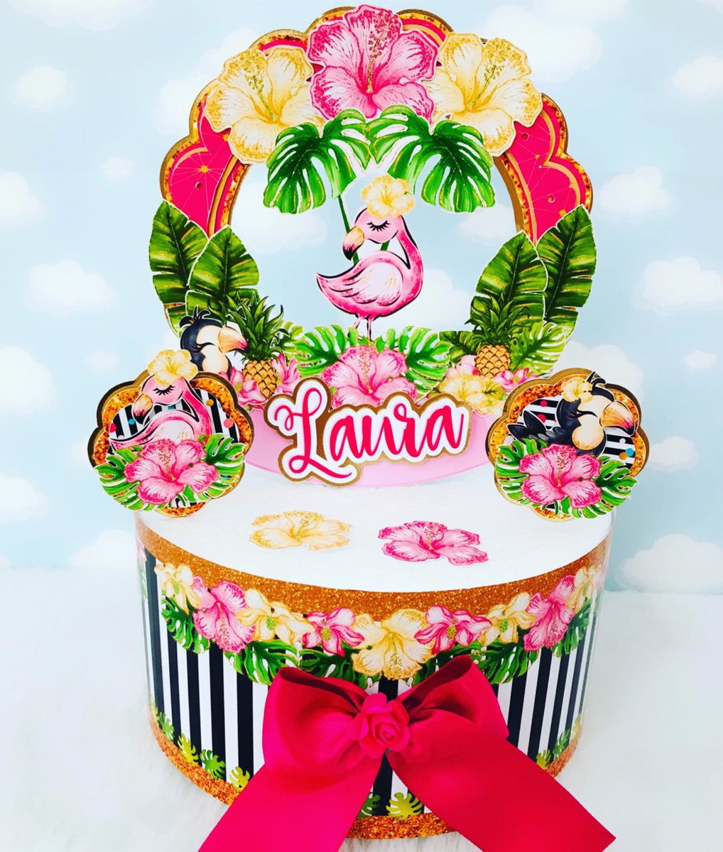 Arquivo de corte Flamingo tropical 01 - Imagem 5