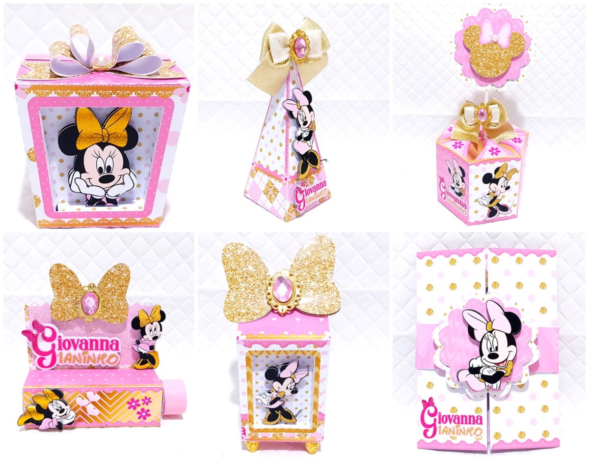 Arquivo de Corte Minnie Rosa Luxo 01 - Imagem 3