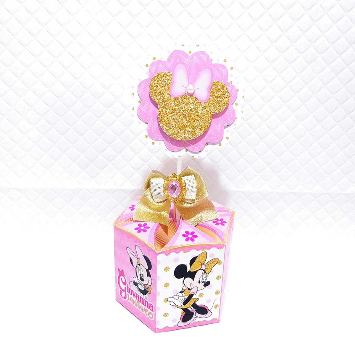 Arquivo de Corte Minnie Rosa Luxo 01 - Imagem 5