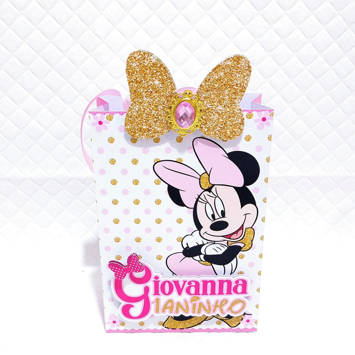Arquivo de Corte Minnie Rosa Luxo 01 - Imagem 4