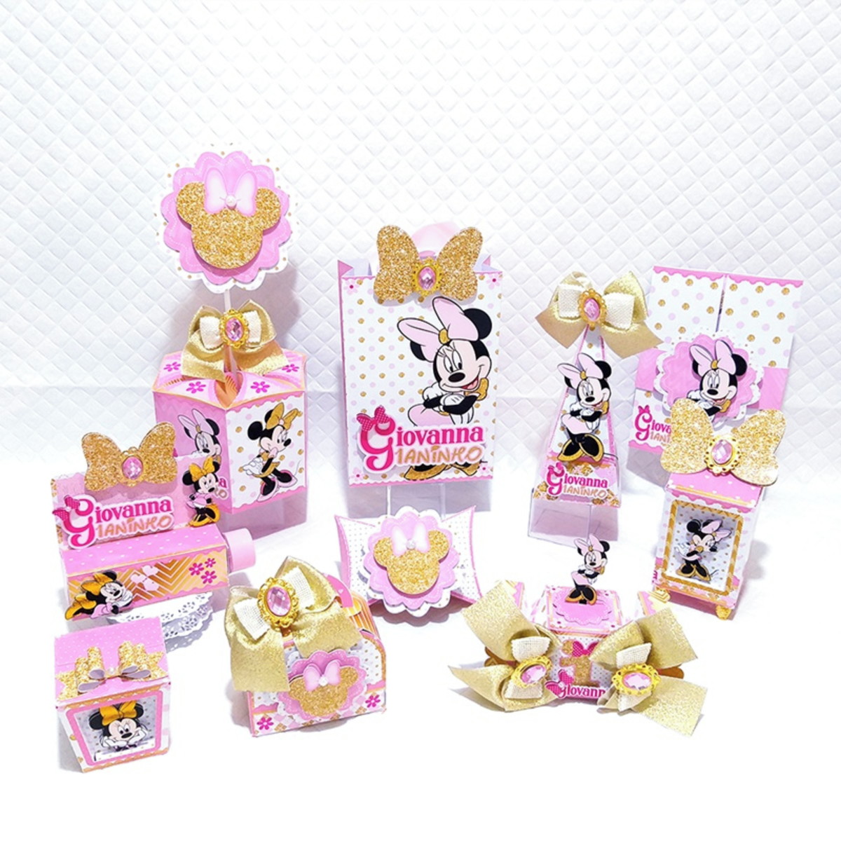 Arquivo de Corte Minnie Rosa Luxo 01 - Imagem 2