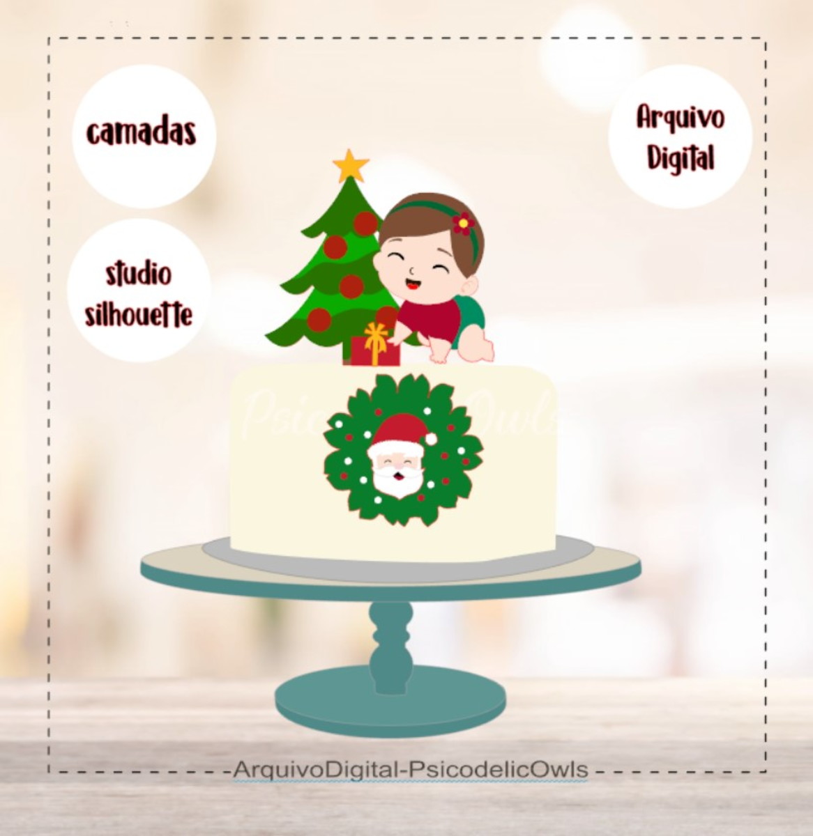 Arquivo de Corte Natal Baby Bebê