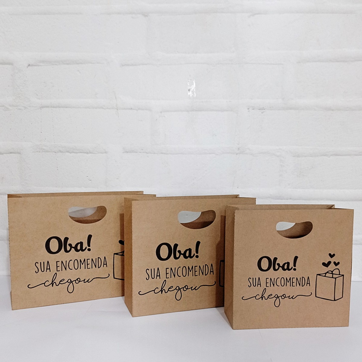 Arquivo de Corte Sacolas para Cliente pdf e Studio - Imagem 3