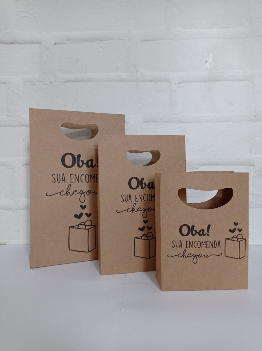 Arquivo de Corte Sacolas para Cliente pdf e Studio