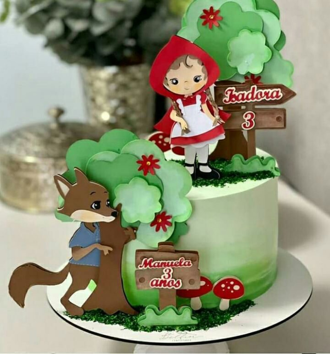 Arquivo de corte topo Chapeuzinho vermelho CAMADA 5 -COD 988