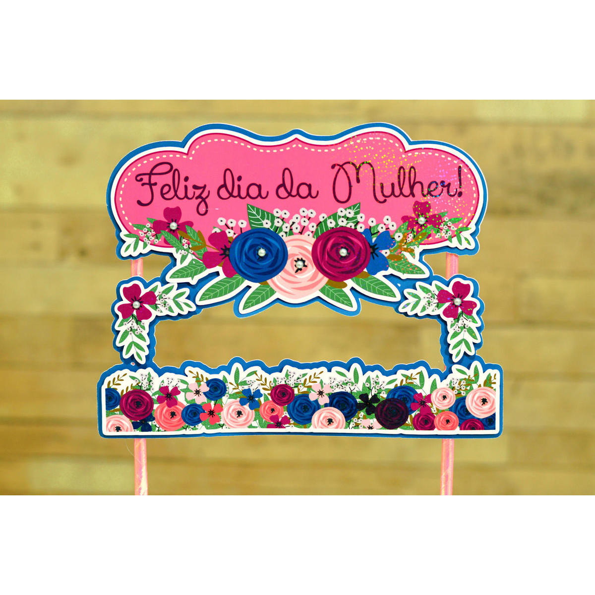 Arquivo de Corte Topo de Bolo 03 Dia da Mulher - STUDIO/PDF