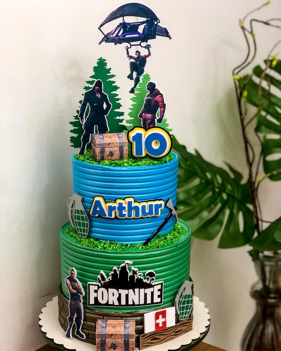 Arquivo de Corte Topo de Bolo Fortnite #1830#